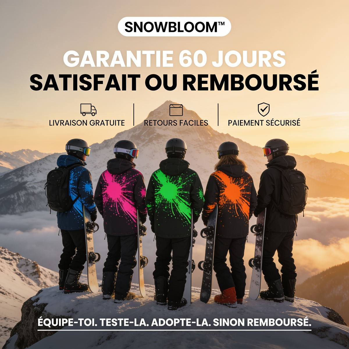 Veste Réactive SNOWBLOOM