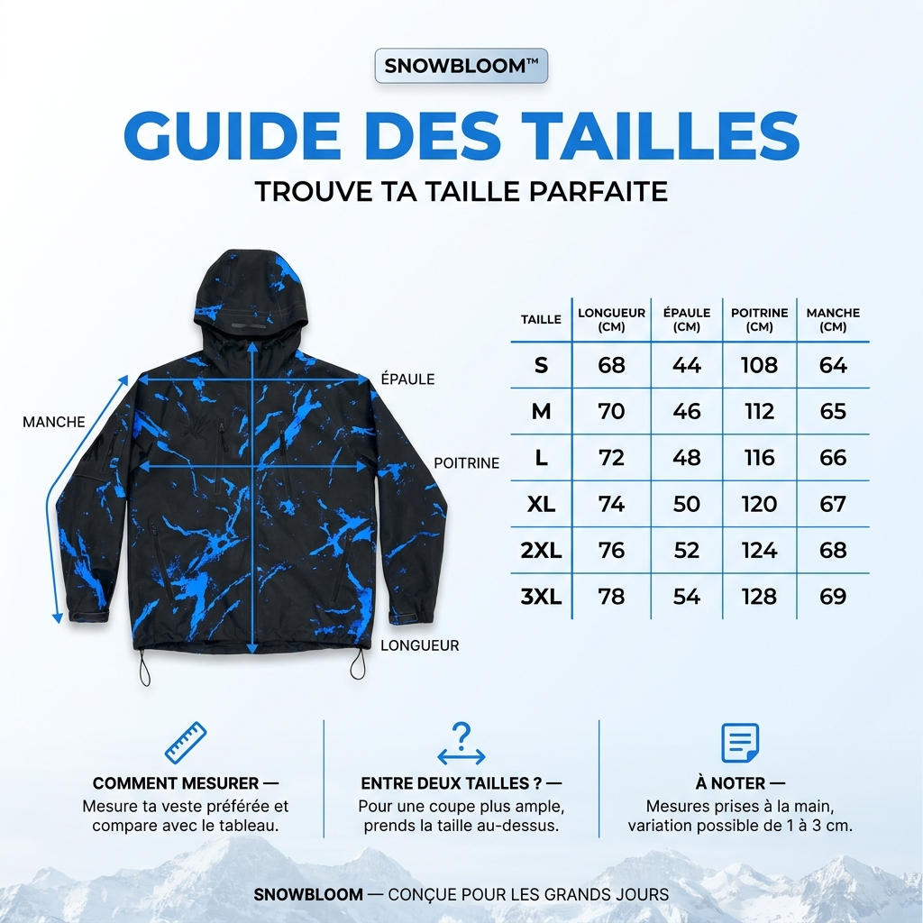 Veste Réactive SNOWBLOOM