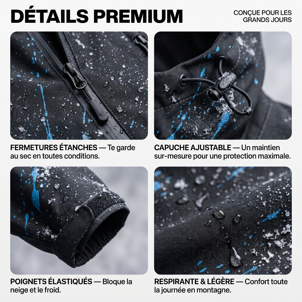 Veste Réactive SNOWBLOOM